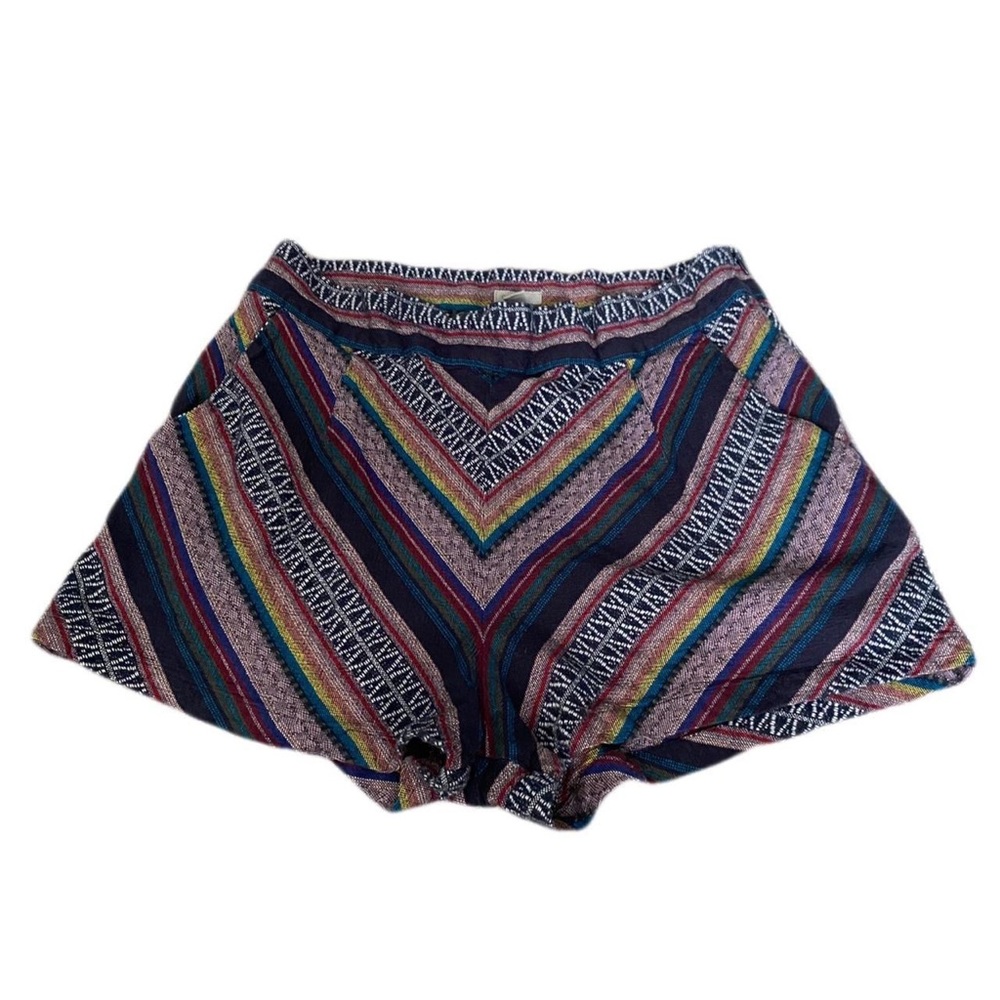 ecoté brand by urban outfitters tweed multicolor shorts - size 10